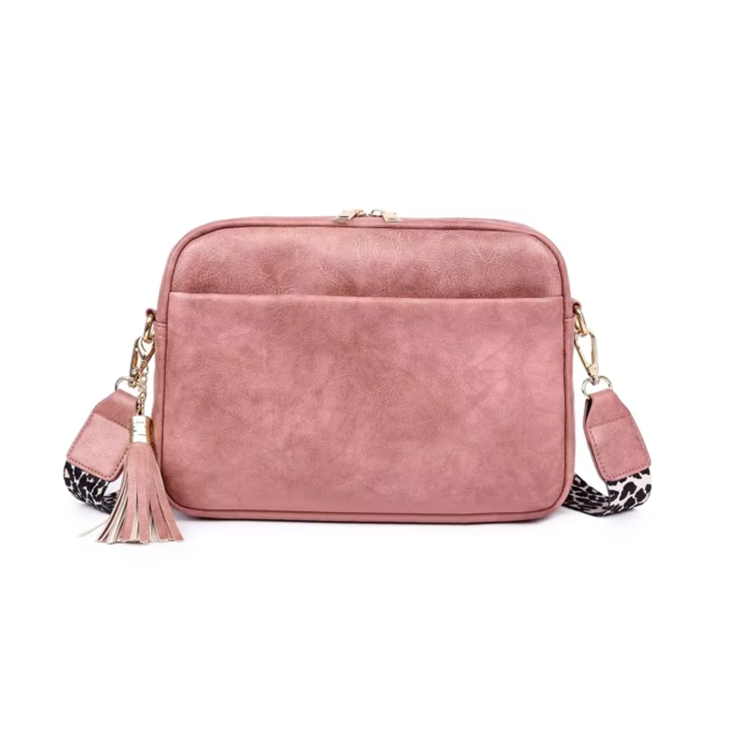 Sophie | Drei-teilige Reißverschluss Damen Schultertasche