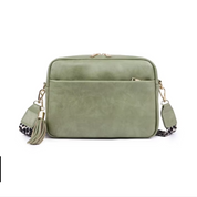 Sophie | Drei-teilige Reißverschluss Damen Schultertasche