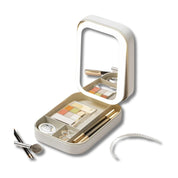 Kori | Tragbarer LED-beleuchteter Spiegel Reise-Make-up-Tasche