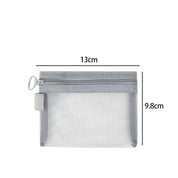 Keily | 3-teiliges Nylon-Mesh Kosmetik- und Toilettenbeutel-Set