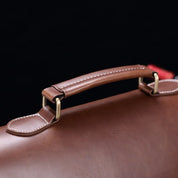 Liam | Retro PU Leder Aktentasche Crossbody Messenger Tasche