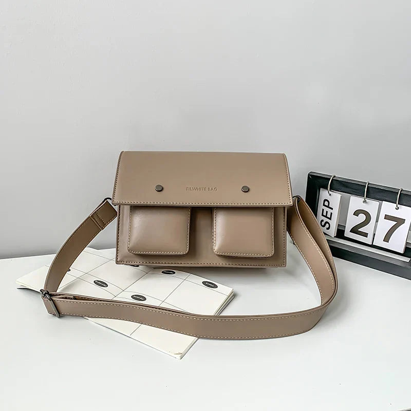 Felix | Wasserfeste Quadratische Schultertasche