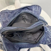 Daisy | Vintage gewaschene Denim Crossbody Messenger Tasche