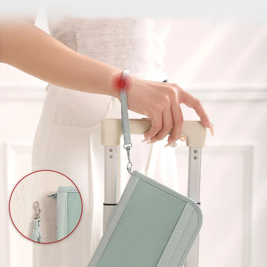 Kya | Reisewallet mit großem Fassungsvermögen und RFID-Schutz für Pässe