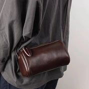 Eva | Kleine Vintage-Stil Leder Schultertasche