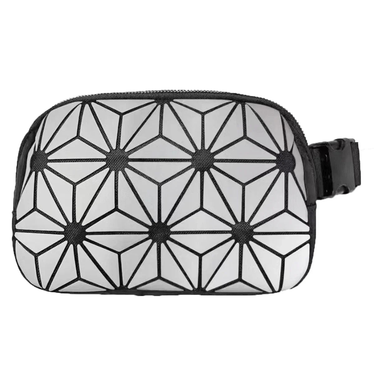 Zara | Holografische Geometrische Reis Crossbody Hüfttasche
