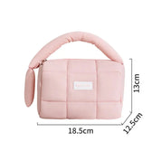 Laylani | Weicher gepolsterter pluster Kosmetik-Make-up Reisebeutel