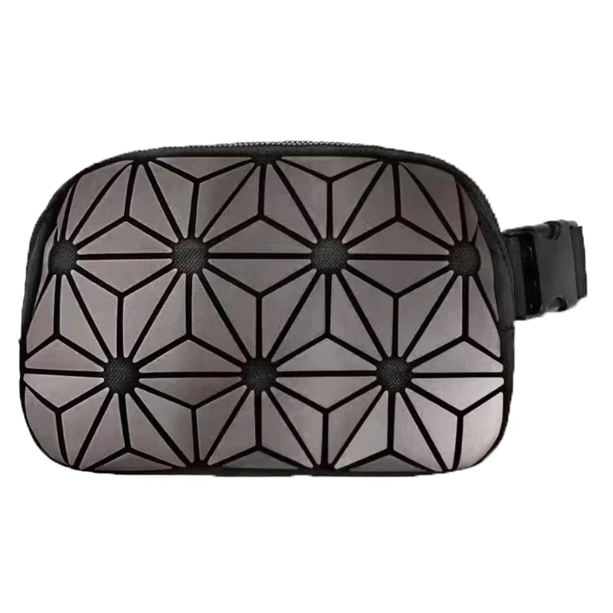 Zara | Holografische Geometrische Reis Crossbody Hüfttasche