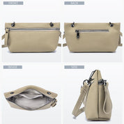 Elena | Kleine kompakte Schultertasche aus Kunstleder