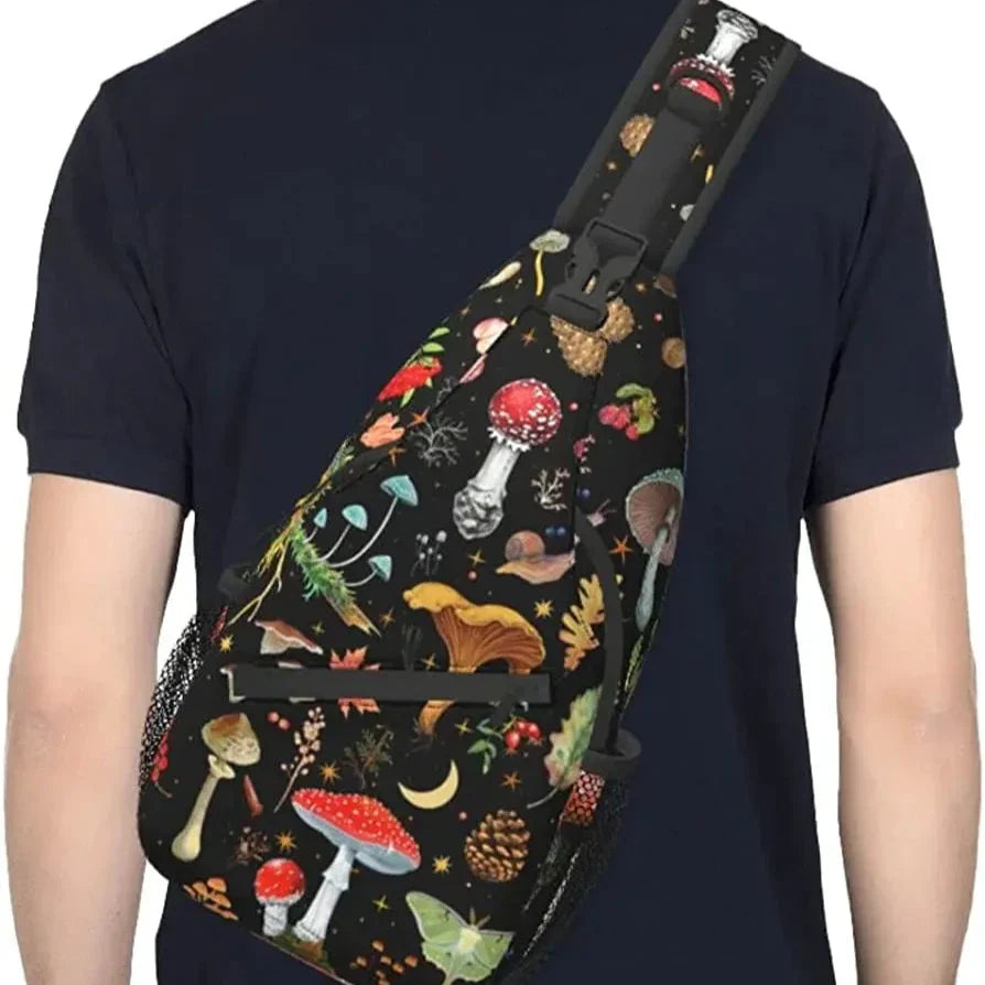 Mila | Pilzprint Umhängetasche