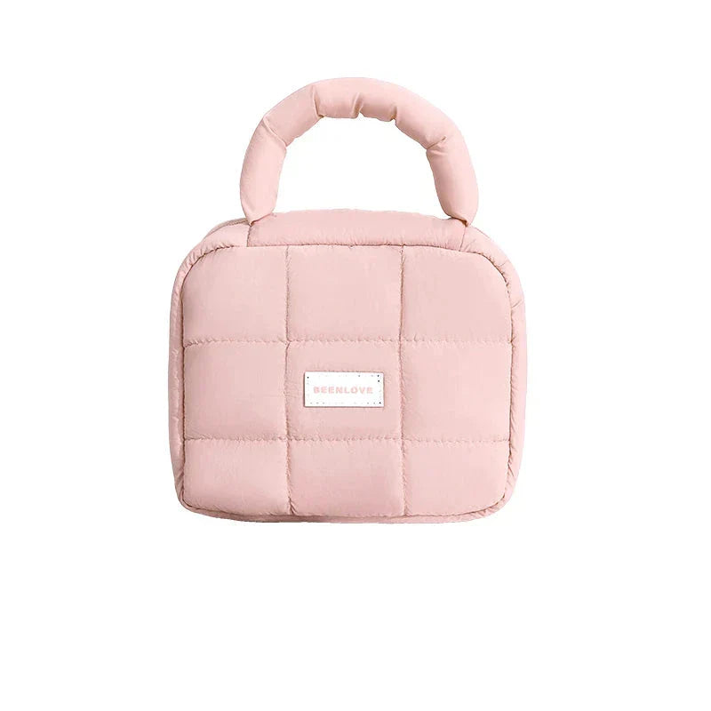 Andie | Gepolsterte, gesteppten Reise-Make-up Kosmetiktasche