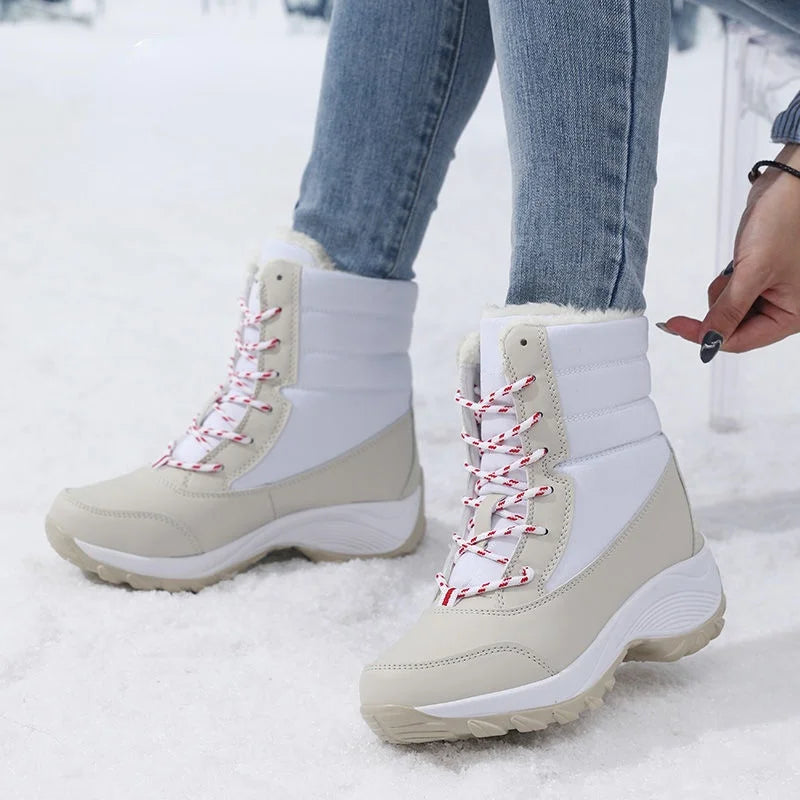 MADI | Damen Winterstiefel - Wasserdicht und Warm Gefüttert