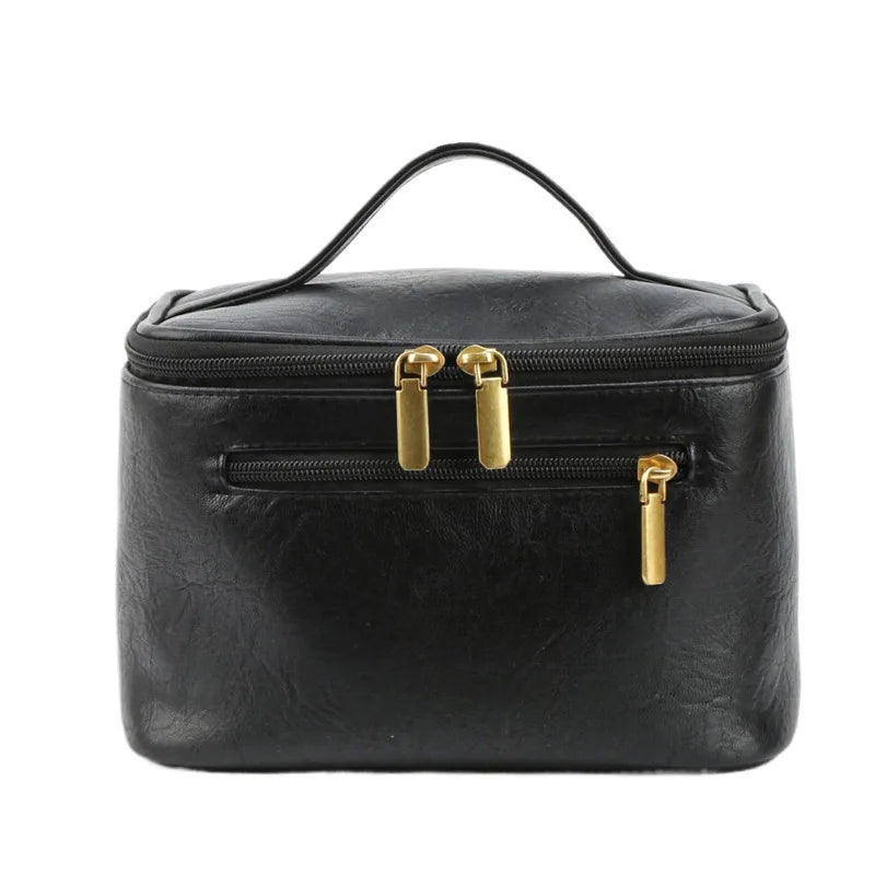 Coraline | Damen Retro-Stil Kosmetik Aufbewahrungstasche