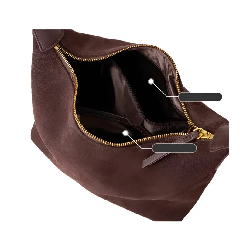 Lena | Vintage-inspirierte Samt Crossbody Sling Handtasche