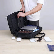 Miles | Herren große Business Laptop umwandelbare Sling Rucksack Tasche