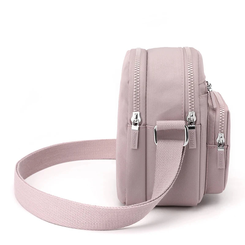 Zoe | Kompakte Nylon Crossbody Sling Tasche