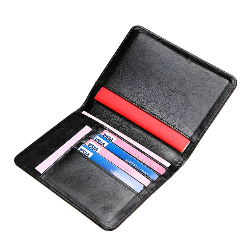 Aileen | Echtes Rindsleder Reisewallet Reisepasshalter