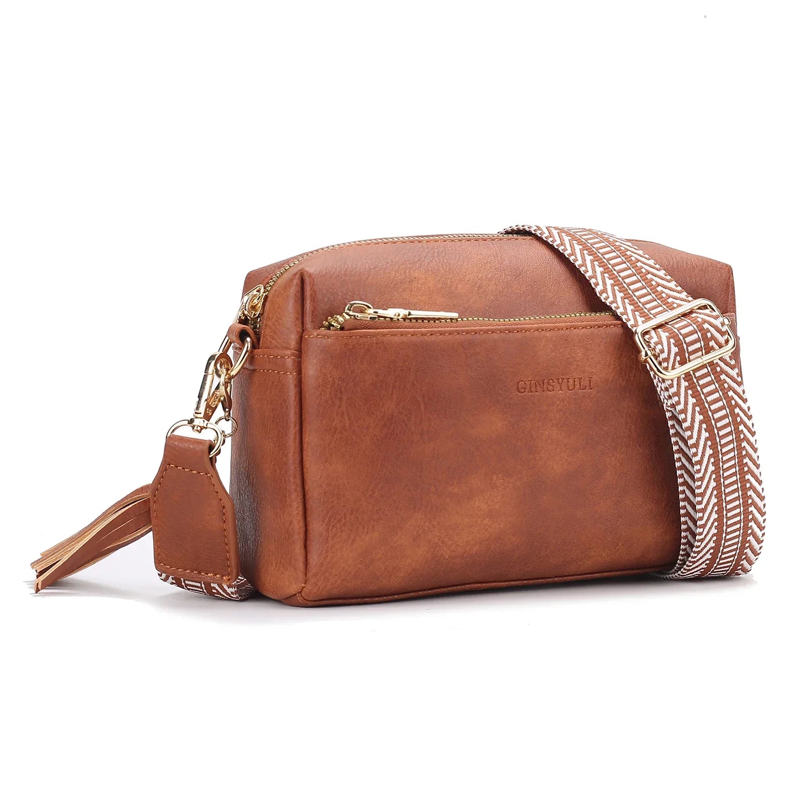 Isla | Damen Kleine Vegan Leder Crossbody Sling Tasche