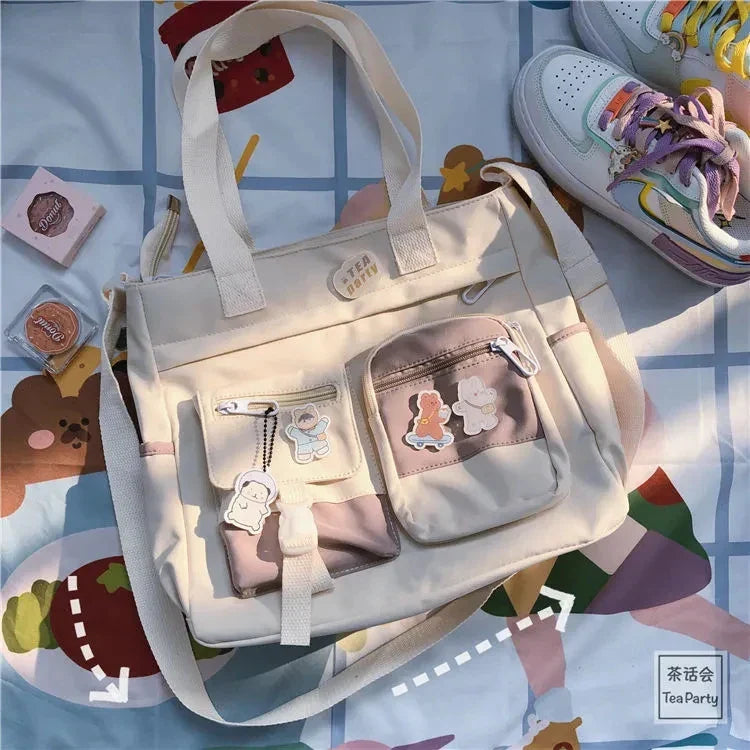 Lana | Damen Nylon Crossbody Schultertasche