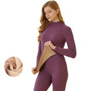 CIA | Damen Winter Thermo Unterwäsche Set