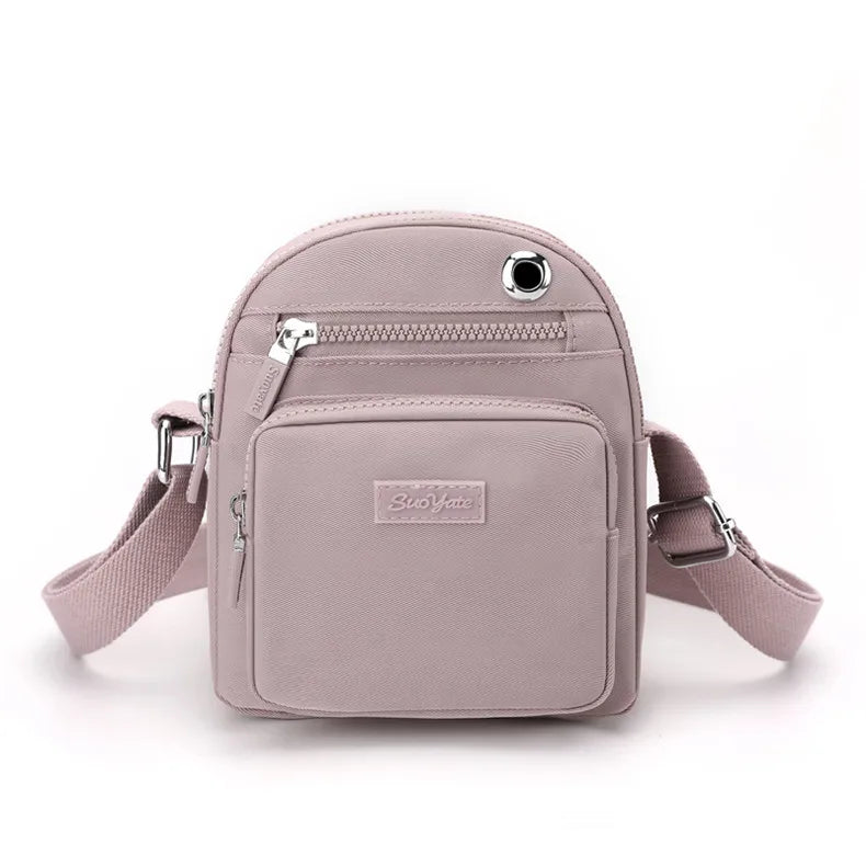 Zoe | Kompakte Nylon Crossbody Sling Tasche