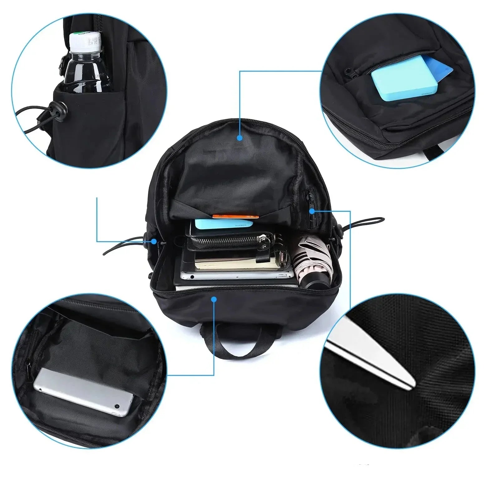 Aaron | Wasserfeste Taktische Kleine Crossbody Bauchtasche