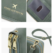 Valery | RFID-blockierende Reisepasshülle mit Trageriemen