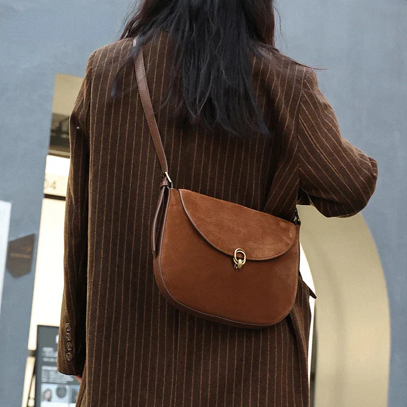 Amelia | Schicke Echte Leder Kleine Crossbody Sling Tasche