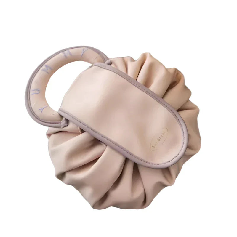 Alena | Große faltbare Kosmetiktasche mit Zugband für die Reise