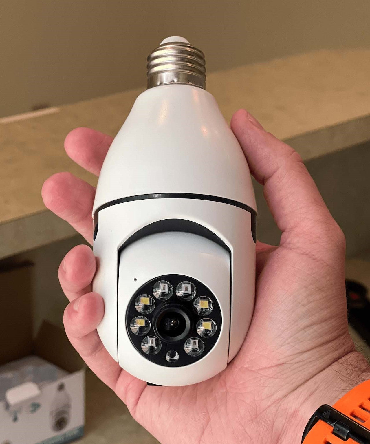 Sicherheitsleuchten Kamera - Top -bewertete Glühbirnen -Überwachungskamera 0