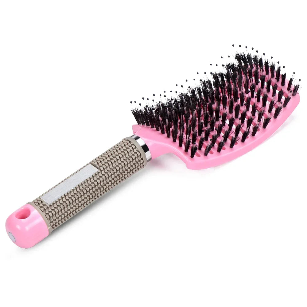 SilkyDetangle Com Comb - Bristle & Nylon Haarbürste für müheloses Styling 5