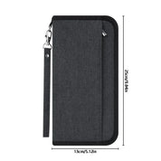 Zayla | Wasserdichte Reisepasshülle mit Handgelenkband