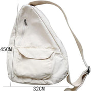 Isla | Damen Canvas Crossbody Messenger Sling Tasche