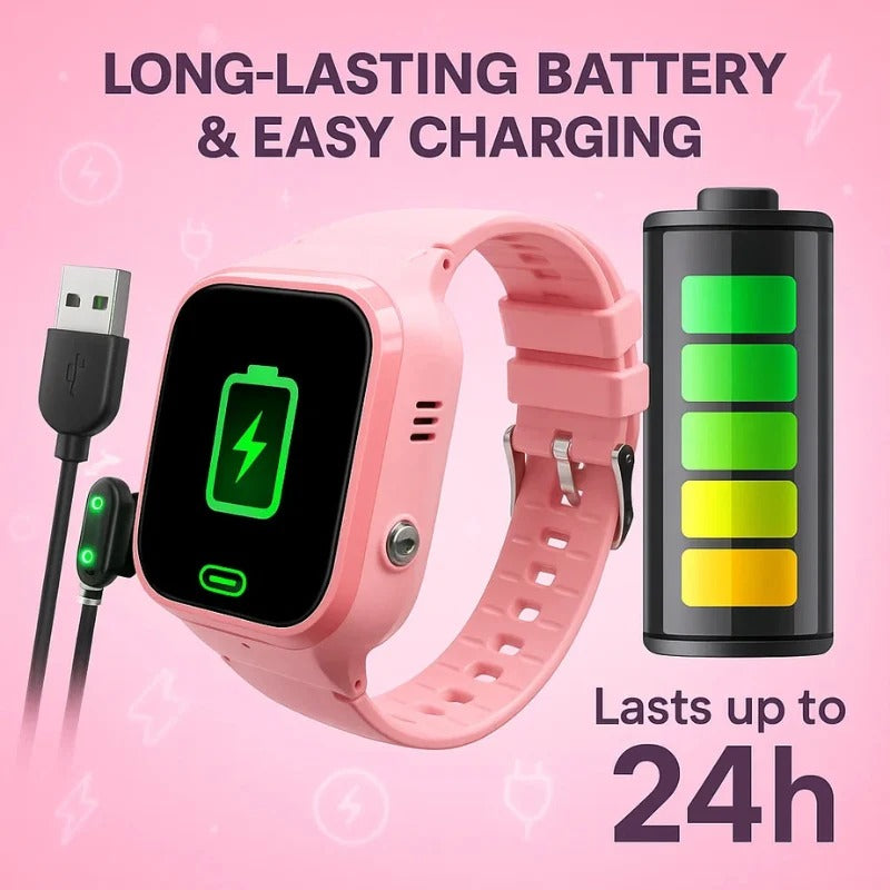 Smartwatch für Kinder mit GPS-Tracker 1