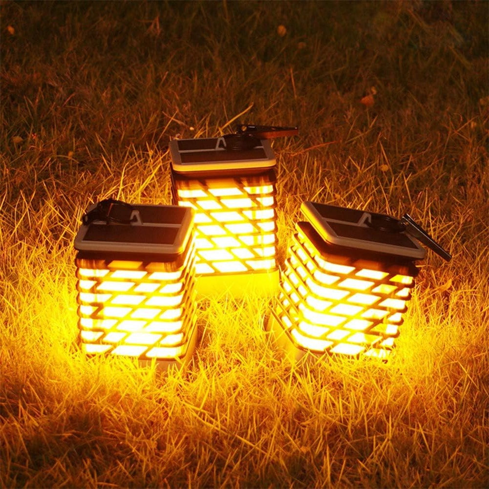 Solar-LED-Gartenlaterne 1