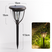 Solar Außenwandleuchte mit Bewegungsmelder – Wetterfest, Energieeffizient, Warmweiß, Einfache Wandmontage, IP65 Schutz 2