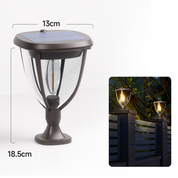 Solar Außenwandleuchte mit Bewegungsmelder – Wetterfest, Energieeffizient, Warmweiß, Einfache Wandmontage, IP65 Schutz 3