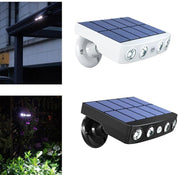 Solarbetriebene Außenlampe mit PIR-Bewegungssensor – IP68 wasserdicht, energieeffiziente Aussenleuchten für Sicherheit und Komfort 5