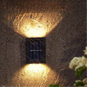 Solarbetriebene Außenleuchte mit Dämmerungserkennung – Wasserdichte Gartenlampe für stilvolle Beleuchtung im Freien 3