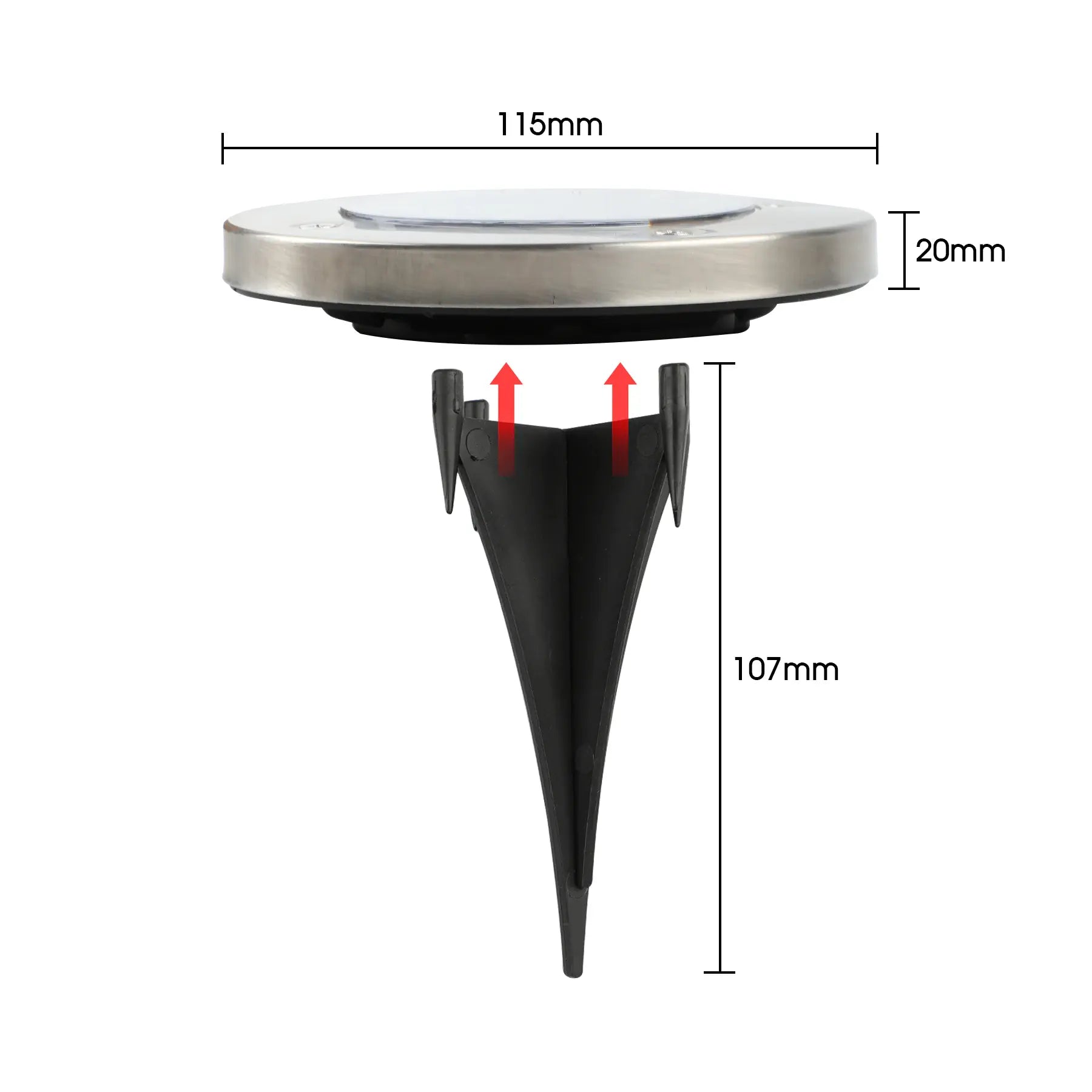 Solarbetriebene LED-Gartenlampen mit Dämmerungssensor – Wetterfest und Energieeffizient für Außenbereiche 6