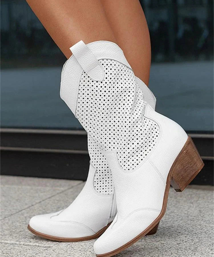 Stilvolle niedrige Stiefel | Bequeme, schicke Schuhe 0