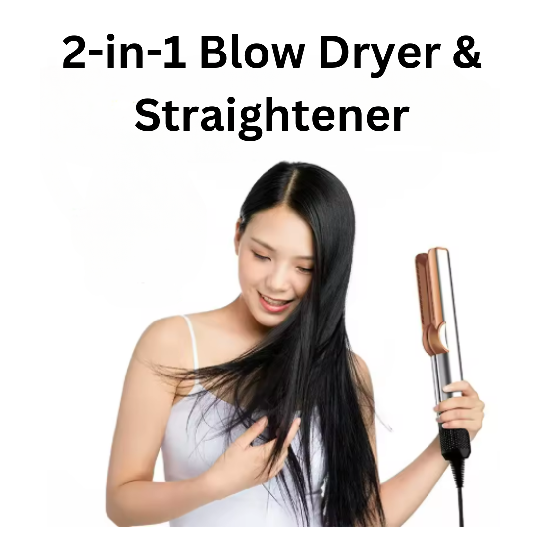 Straightair Styler-2-in-1 Föhn und Glatt für müheloses Haare 6