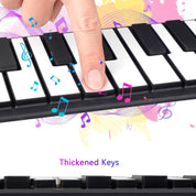 Tragbare Klavier -Tastatur rollt hoch 1