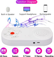 Tragbare Klavier -Tastatur rollt hoch 2