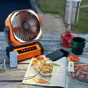 Tragbarer Campingplatz -Mini -Fan 8