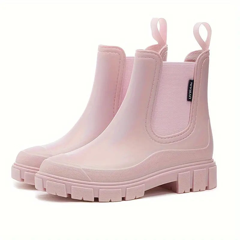 Trendige wasserdichte Regenstiefel 3