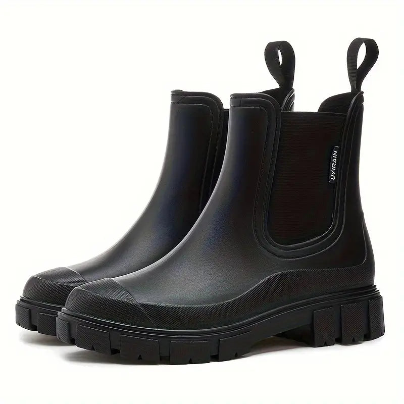 Trendige wasserdichte Regenstiefel 5