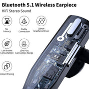 Trucker Dual Mic Wireless Bluetooth 5.1 Rauschunterdrückungs -Headset/Ohrhörer 2