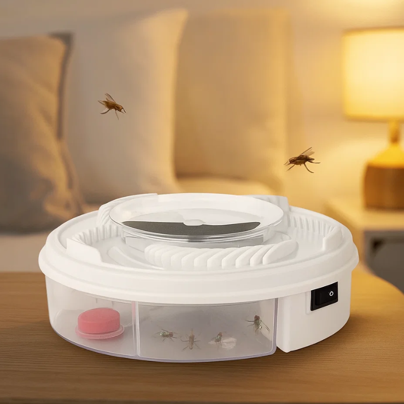 USB Stille Fly Trap | Umweltfreundlich, ungiftig und effektiv für den Gebrauch zu Hause und im Freien 0