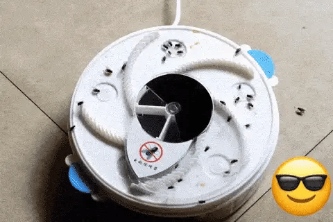 USB Stille Fly Trap | Umweltfreundlich, ungiftig und effektiv für den Gebrauch zu Hause und im Freien 1